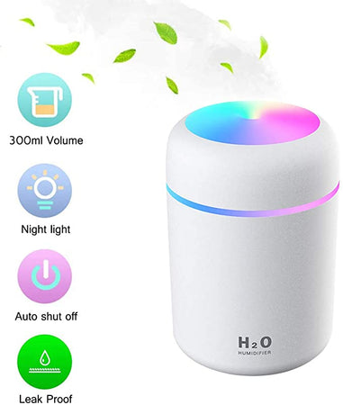 Jeitec colorful humidifier Luftbefeuchter Aroma Öl Diffusor